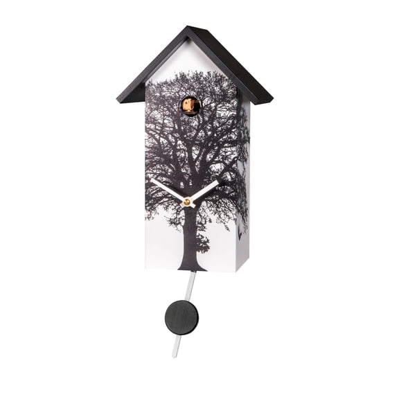 Modern quartz Cuckoo Clock with cuckoo call