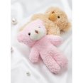 thumbnail image 3 of 1 random color mini teddy bear plush toy Chocolate, 3 of 5