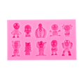 thumbnail image 1 of PinkHalloween Series Silicone Soft Food Safety Mold Clay Resin Ceramic CandyPink, 1 of 5