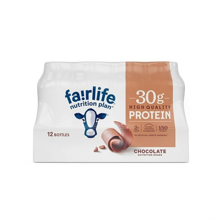 Fairlife Nutrition Plan High Protein Chocolate Shake, 12 pk