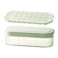 thumbnail image 2 of WREESH 2023 New Ice Cubes Maker, Ice Cubes Molding Ice Box Small Household Refrigerator Easy-release Ice Lattice With Cover Silicone Ice Lattice Clearance, 2 of 8
