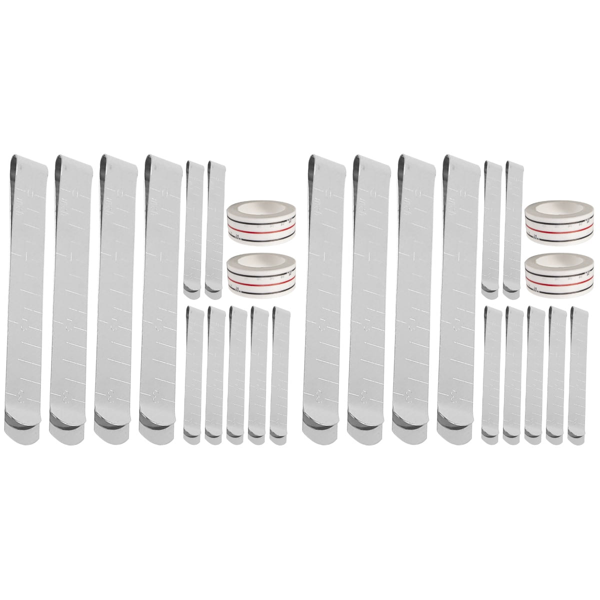 MLINS 2-Pack Knitting Clamps Hemming Clips Sewing and Quilting Clips for Handcraft Measuring and Fabric Holding