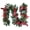 Burgundy Red 5.9ft, variant on NFTIGB 5.9ft Artificial Christmas Garland, Red Berries & Vibrant Xmas Ball Holiday Decor for Stairs Railing Fireplace Front Porch Door Window Indoor Outdoor, 70.87 inches / 1.8m