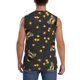 thumbnail image 4 of Fotbe Bee Men's Camiseta sin Mangas Estampada para Hombres, Playera Casual para Gimnasio, Entrenamiento, Playa-Large, 4 of 7