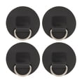 thumbnail image 3 of D Ring Patch, 4PCS PVC And Stainless Steel Surfboard D Ring Patch  For Kayak, 3 of 8
