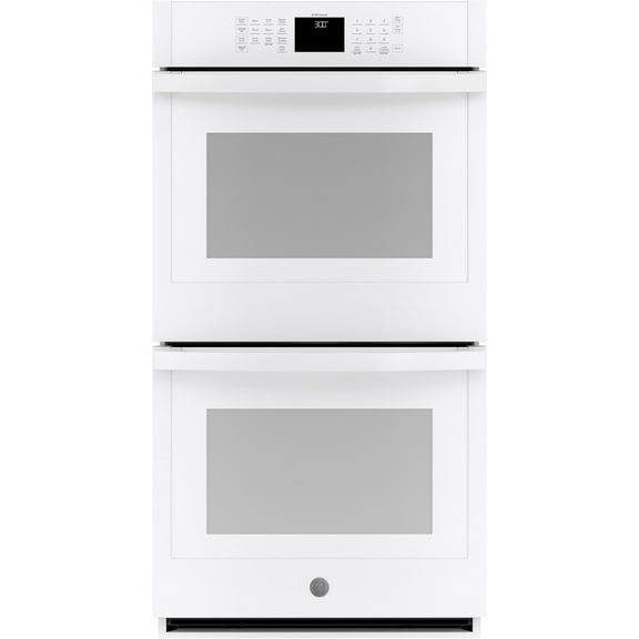 GE Smart Built-In Electric 27" Double Wall Oven in White