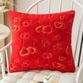 thumbnail image 2 of FYTPOV Fluffy Pillow Covers,Heart Sequins Throw Pillow Covers for Couch Car Sofa, 18x18 in Pillow Cases, Christmas Pillow Covers, Valentines Day Decorations, Home Decor, 2 of 5