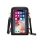 thumbnail image 4 of JHIJHOO - Bolso de mano con correa de muñeca y pantalla táctil para mujer, billetera pequeña con protección RFID, bolso cruzado para teléfono móvil, 4 of 5