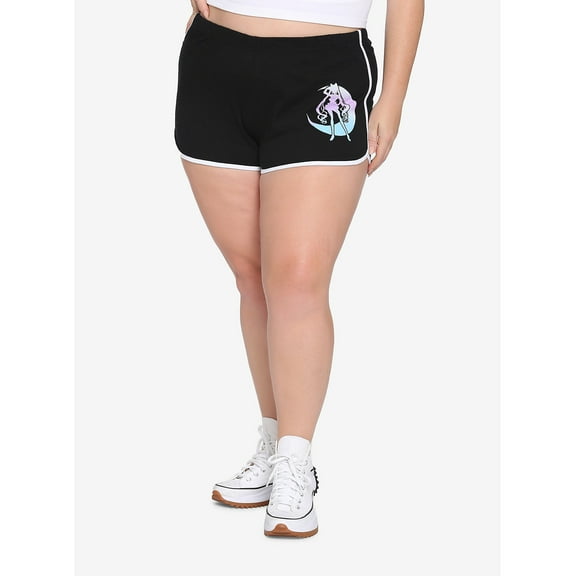 Sailor Moon Crystal Ombre Transformation Plus Size Soft Shorts (1)