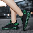 thumbnail image 7 of Rotm Women'S Walking Shoes Women & Mens Running Shoes Tennis Walking Gym Lightweight Workout Slip on Athletic Fashion Sneakers Green,36, 7 of 7