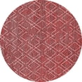 thumbnail image 1 of Ahgly Company Indoor Round Solid Red Modern Area Rugs, 5' Round, 1 of 4