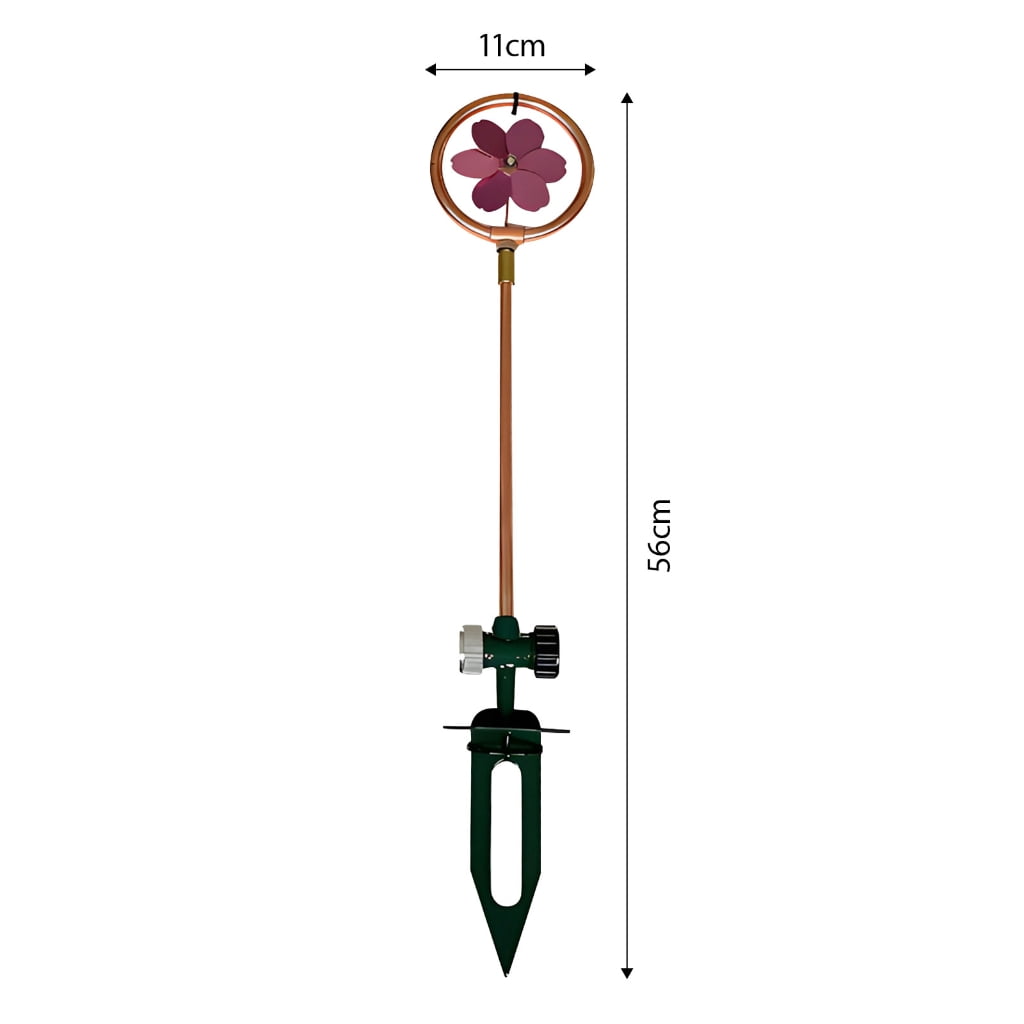 Whimsical Dancing Flower Whirling Sprinkler for Versatile Yard and Farm Use with Easy Installation Plant Irrigation