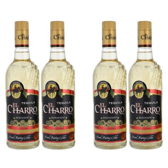 Pack de 2 Tequila El Charro Reposado Dos Botellas 750 ml