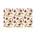 thumbnail image 2 of Rocae Baseball Sport Printed Heat Resistant Place Mats,Classic Hemstitch Cloth Fabric Placemats Imitation Linen Place Mat Table Mats 18x12 inch, 2 of 9