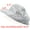 Light Grey, variant on Organza Fascinator Hat for Women - Derby Cocktail Tea Party Sun Hat Wedding Bridal Flower Church Hat
