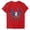 Red, variant on American Flag Shirts for Women 4th of July T-Shirt USA Print Patriotic Shirt Stars and Stripes Tees