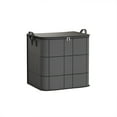 thumbnail image 2 of Bolsa de almacenamiento plegable, bolsa para guardar edredones, bolsa para guardar ropa, bolsa de gran capacidad, accesorio de embalaje con cremallera para ropa, mantas, edredones y juguetes, 2 of 7