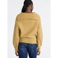 thumbnail image 3 of Free Assembly Women's V-Collar Sweater with Long Sleeves, Midweight, Sizes, XS-XXL, 3 of 5
