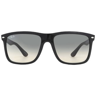 Ray-Ban Highstreet Sunglasses with Two Tone Black & White frame Ray-Ban Highstreet Sunglasses Two Tone Black White Gray  main image 2