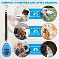 thumbnail image 4 of Dog Training Clicker with Wrist Strap-Durable Dog Training & Behavior Aids Dog Clicker ,Lightweight Easy to Use, Pet Training Clicker for Cats Puppy Birds Horses. Perfect for Behavioral Training 2Pcs, 4 of 6