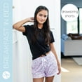 thumbnail image 2 of Hello Mello Signature Soft Pajama Lounge Shorts Bottoms, Take a Paws Large/X-Large (Women's), 2 of 9