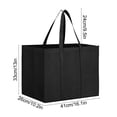 thumbnail image 4 of Msgweeeg Shopping Bags for Groceries Reusable Bags Reusable Grocery Bags Shopping Bags for Groceries Foldable with Long Handle, 4 of 7