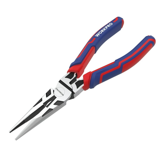 Alicates de punta fina WORKPRO Premium de 15 cm con cortador de alambre