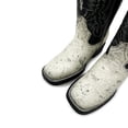thumbnail image 3 of The Western Shops Men’s Leather Cow Hair Western Cowboy Boots, 3 of 4