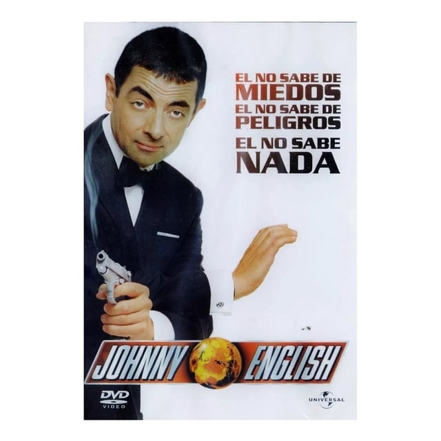Johnny English Rowan Atkinson Pelicula Dvd Universal Johnny English Rowan Atkinson Pelicula Dvd