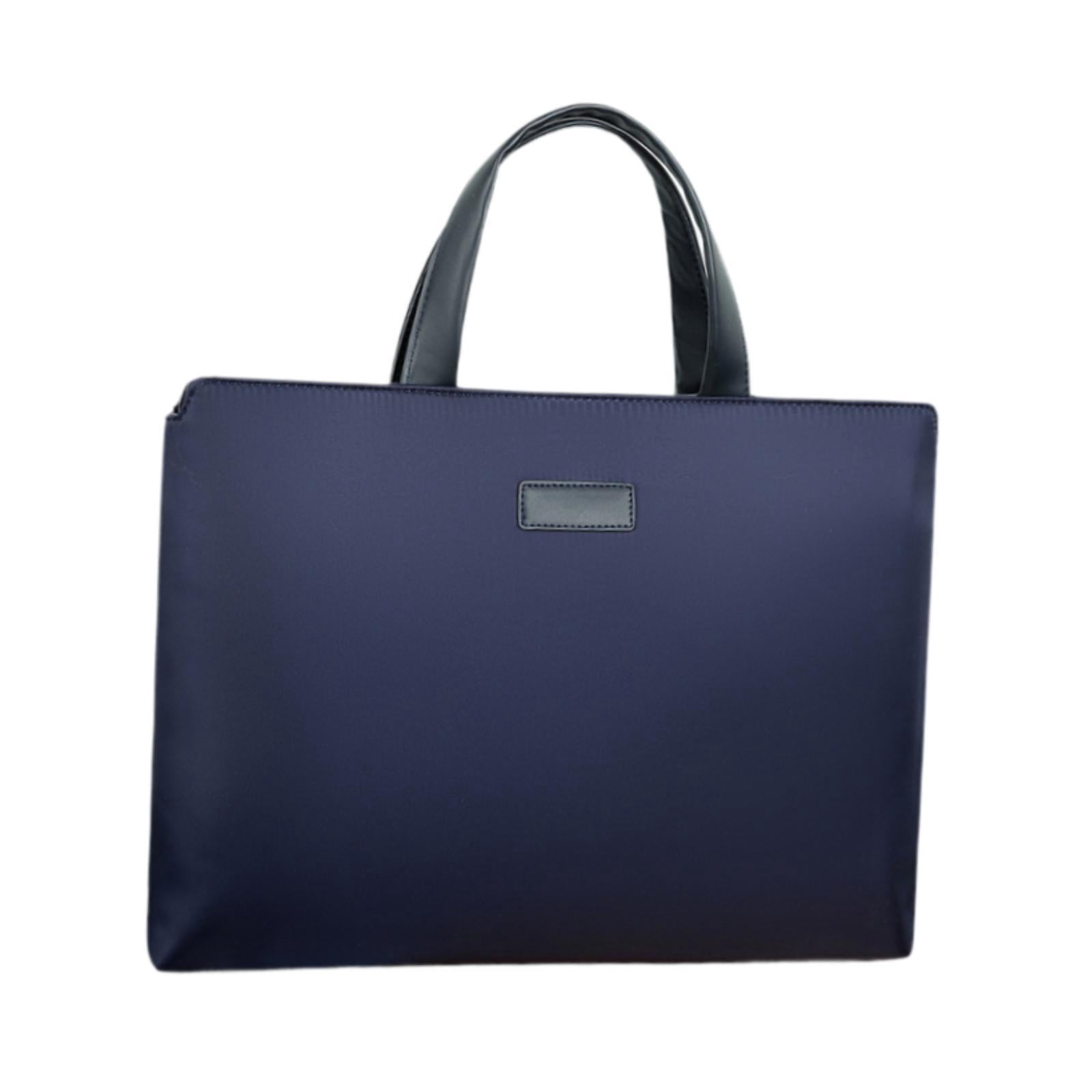 Wxqbjtam Business Bag Premium Handbag Wear Resistant Adjustable Large Capacity Briefcase Cloth