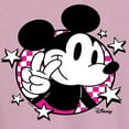 thumbnail image 3 of Disney - Mickey & Friends - Peace Sign - Retro Style - Women's Racerback Tank Top, 3 of 5