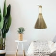 thumbnail image 2 of Household Manual Straw Braided Broom Small Handmade Dust Floor Cleaning Sweeping Broom Soft Home, 2 of 8