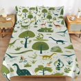 thumbnail image 2 of Dinosaur Bedding Sets Twin Duvet Cover 3 Piece Cute Bed Set for Boys Girls Kid, 2 of 6