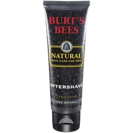 Men Care Natural - Burt's Bees Natural Skin Care For Men, Aftershave 2.5 oz (Pack of 2)