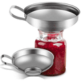 thumbnail image 2 of Canning Funnel, 8 Pack Stainless Steel Canning Supplies Kitchen Funnel Jar Funnel Canning Funnel, 2 of 8