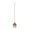 A, variant on 2Pcs 19.68" Tiny Iron Cottage Hanging Ornament, Miniature House Pendant Accent, Elegant Wooden Craft Wall or Window Display Decor for Balconies, Railings, Patio, Garden, Porch, Entryway