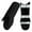 Black, variant on Almencla Baseball Batter Leg Guards, Shin Guards Teenager Compact Comfortable Versatile Equipment Protector Shin Protection Adjustable Yellow