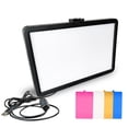 thumbnail image 5 of LED Video Light Kit 8inch Dimmable Photography LED Fill Light Panel with Adjustable Tripod Stand for Video Recording, 5 of 8