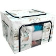 thumbnail image 1 of EREHome easter cartoon bunnies leaves branches feathers Storage Bag Clear Window Storage Bins Boxes Large Capacity Foldable Stackable Organizer With Steel Metal Frame For Clothes,Closets, Bedrooms, 1 of 3