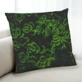 thumbnail image 1 of Ahgly Company Color Focus Green Indoor Throw Pillow, 18 inch by 18 inch, 1 of 6