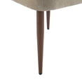 thumbnail image 4 of Christopher Knight Home Chenille Upholstered Dining Chair with Curved Back, Light Camel, Set of 2, 4 of 9
