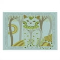 thumbnail image 2 of Cat Cutting Board, Exquisite Magic Cat with Ornaments Fantasy Forest Framework, Decorative Tempered Glass Cutting and Serving Board, Large Size, Multicolor, by Ambesonne, 2 of 5