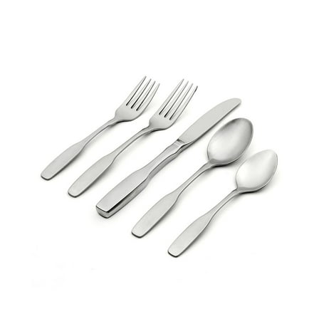 Oneida Paul Revere 5-Piece Satin 18/10 Stainless Steel Flatware Set