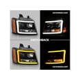 thumbnail image 3 of Headlight Set - Compatible with 2007 - 2013 Chevy Avalanche 2008 2009 2010 2011 2012, 3 of 8