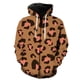 thumbnail image 3 of Sudadera con capucha y cremallera con estampado 3D de leopardo para hombre, estilo Harajuku, con estampado de piel de animal, de manga larga, estilo urbano, holgada, para primavera, 3 of 5