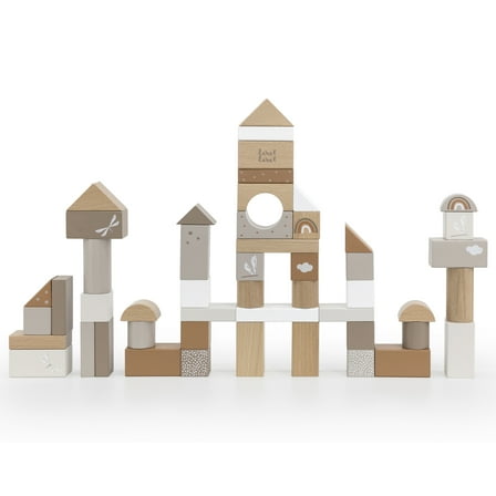 hand2mind Numberblocks™ One to Five Wooden Blocks, Building Blocks ...