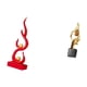 thumbnail image 5 of Estatua De Arte Abstracto De Fuego, Figura De Llama De Resina, Escultura Moderna, Artesanía Decorativa, Recuerdo De Escritorio, Adorno Para Casa, Oficina, Patio, Estantería, Decoración, 5 of 8