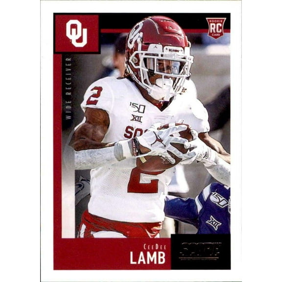 NFL 2020 Panini Score  CeeDee Lamb #416 (Rookie)