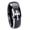 Black 2 Tone Polish Edge, variant on Christian Cross Concave Black Tungsten Men Ring 10MM