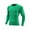 Army Green, variant on Men Compression Shirt Long Sleeve Athletic Workout Base Layer Quick Dry Rash Guard UPF 50 Activewear